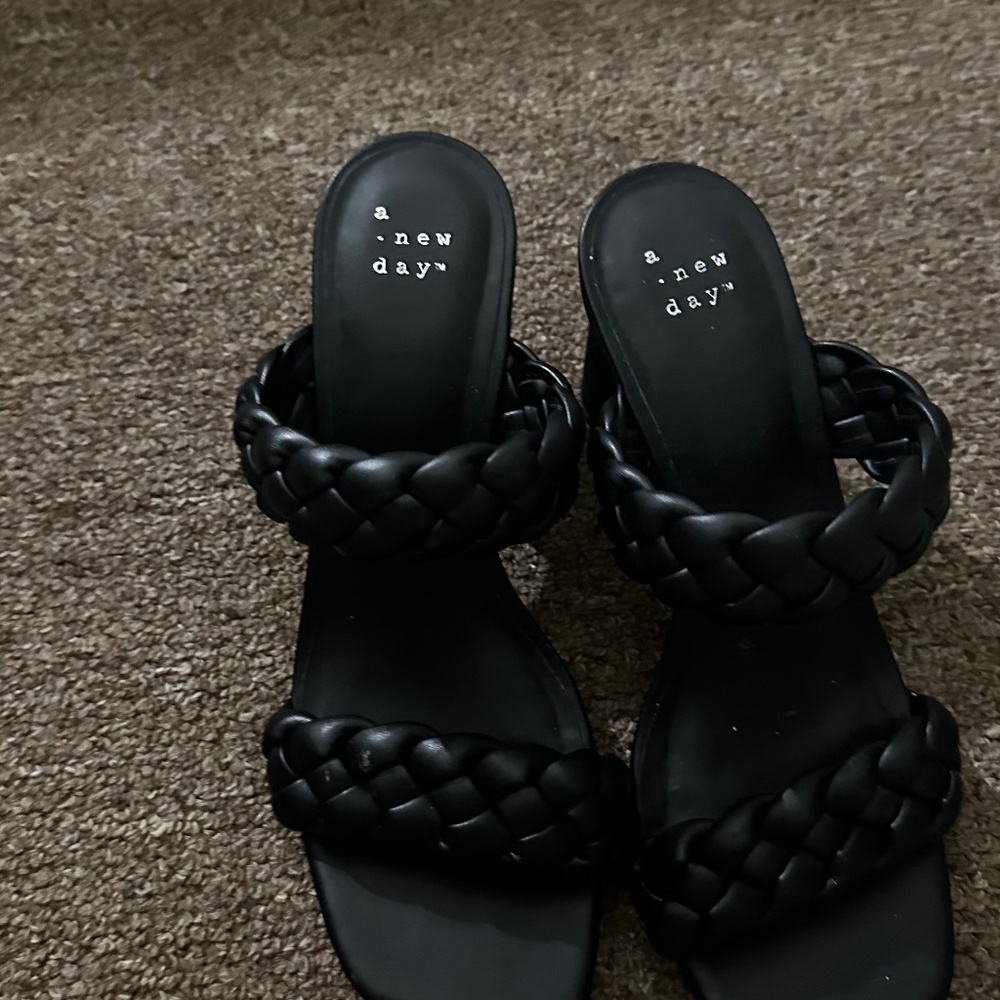 Black heels